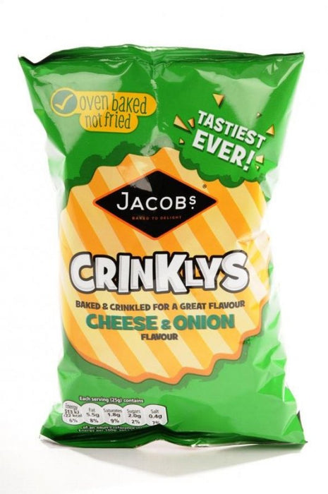 Jacobs Cheese & Onion Crinklys 50g