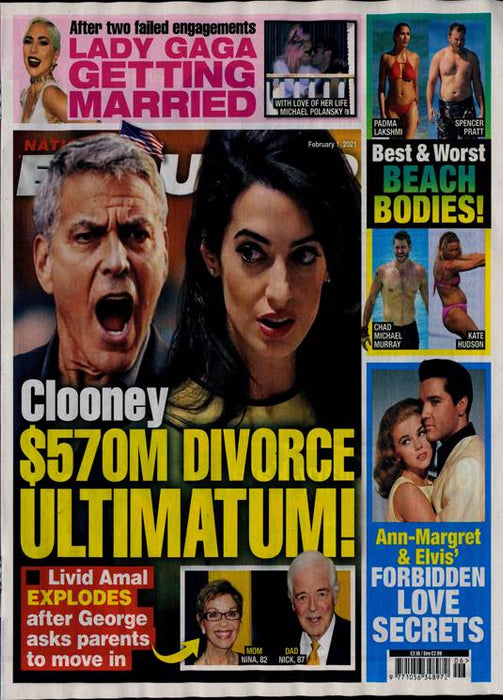 National Enquirer - weekly magazine